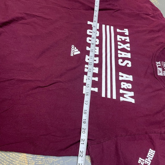 Adidas Texas A&M Aggies Football Shirt XL University Go To Tee - Picture 4 of 6